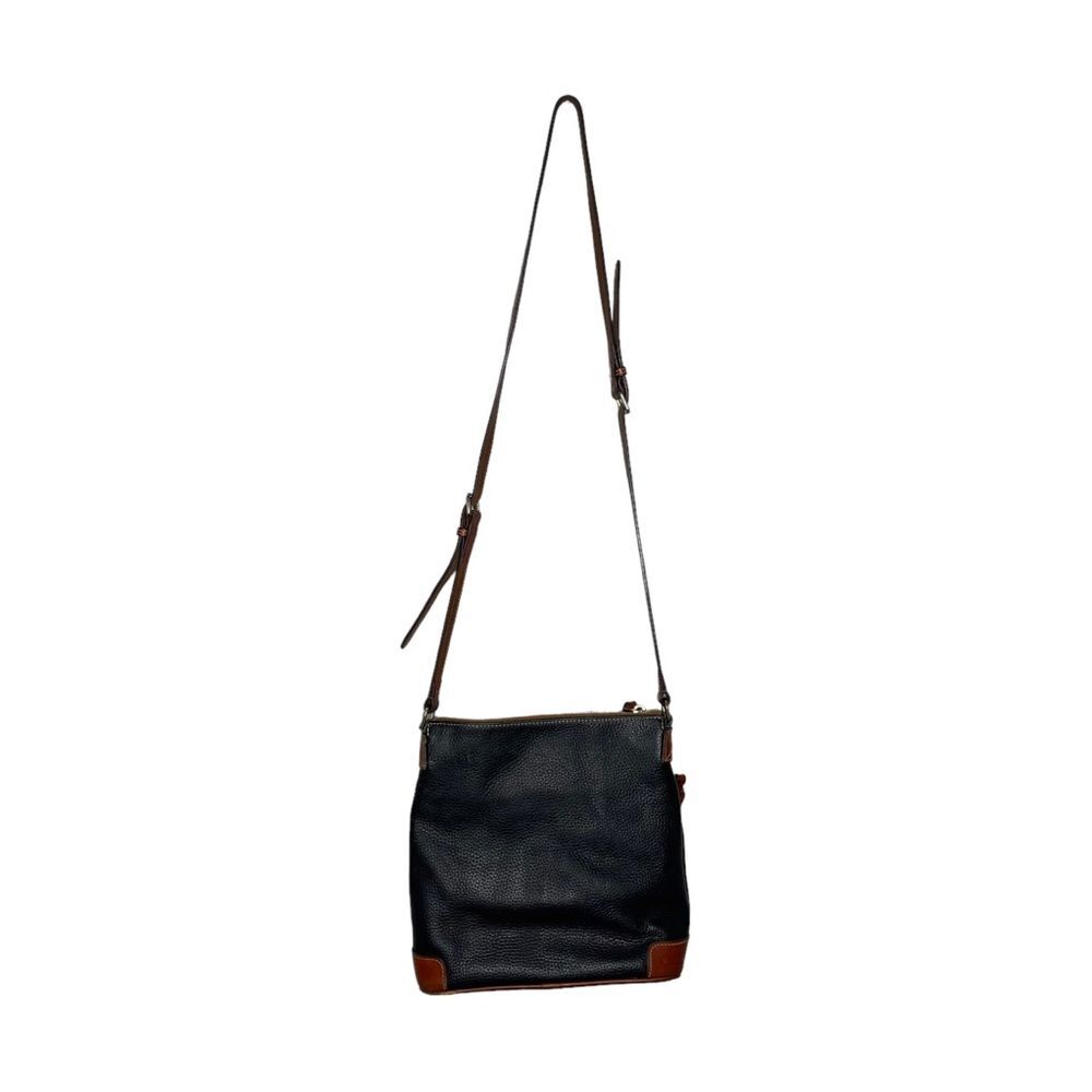 Dooney & Bourke Black Pebble Grain Crossbody Purse - Picture 4 of 10